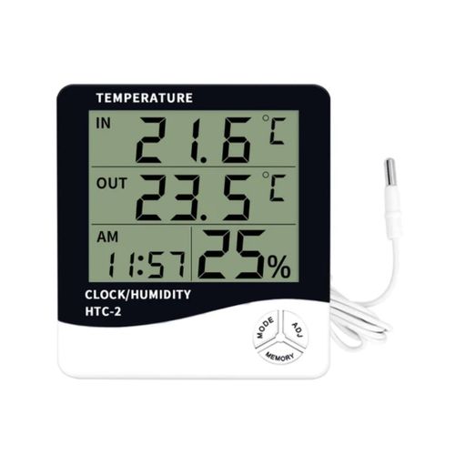 Digital hygrometer for precise humidity and temperature monitoring in industrial storage and laboratories in Uganda