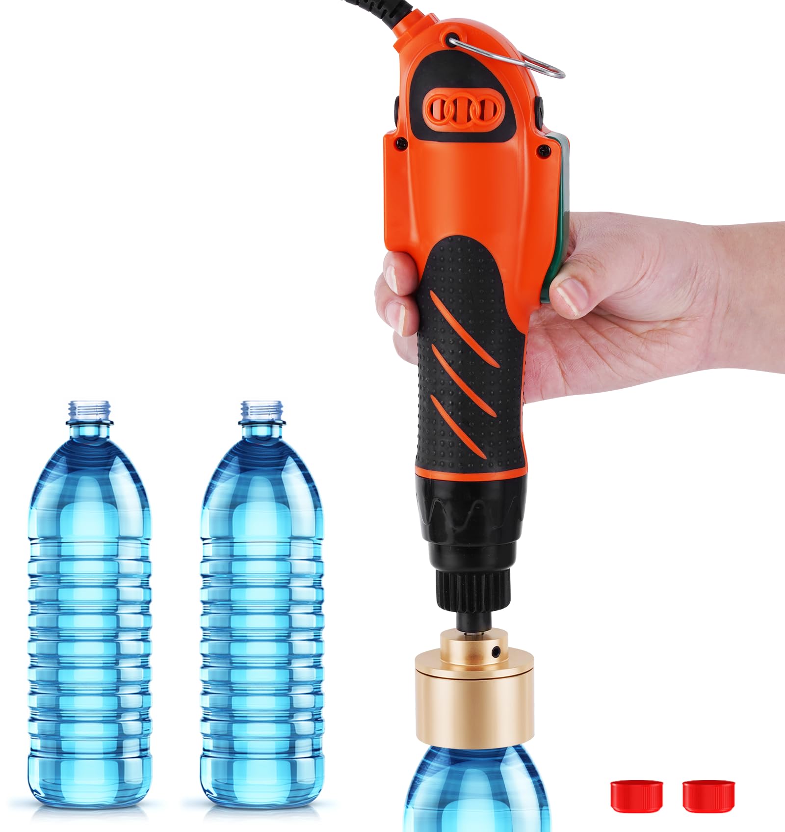 Automatic bottle capping machine for secure, airtight sealing of chemical and beverage containers in Uganda